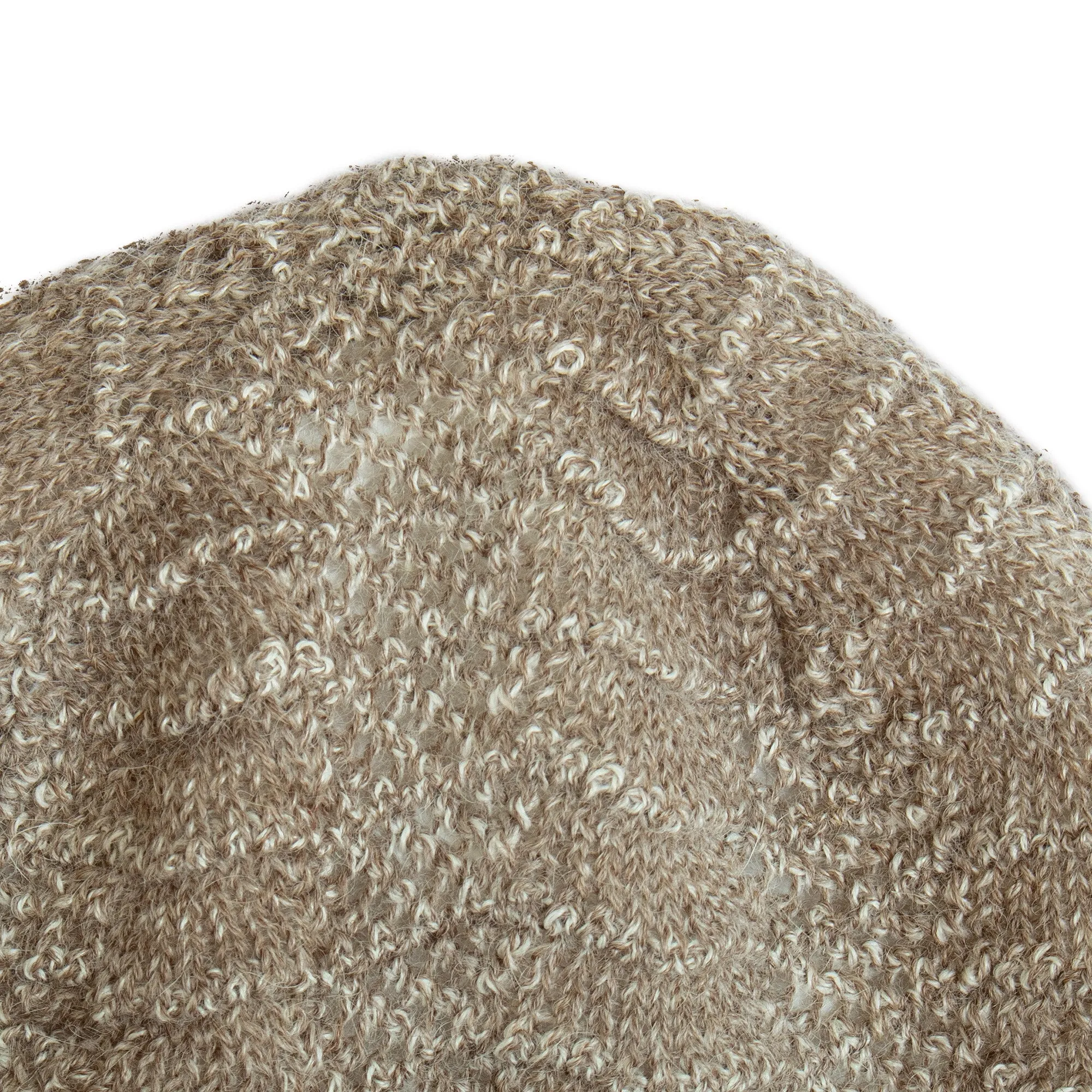 100% Baby Alpaca Knit Hat from Peru - Cozy Mushroom | NOVICA