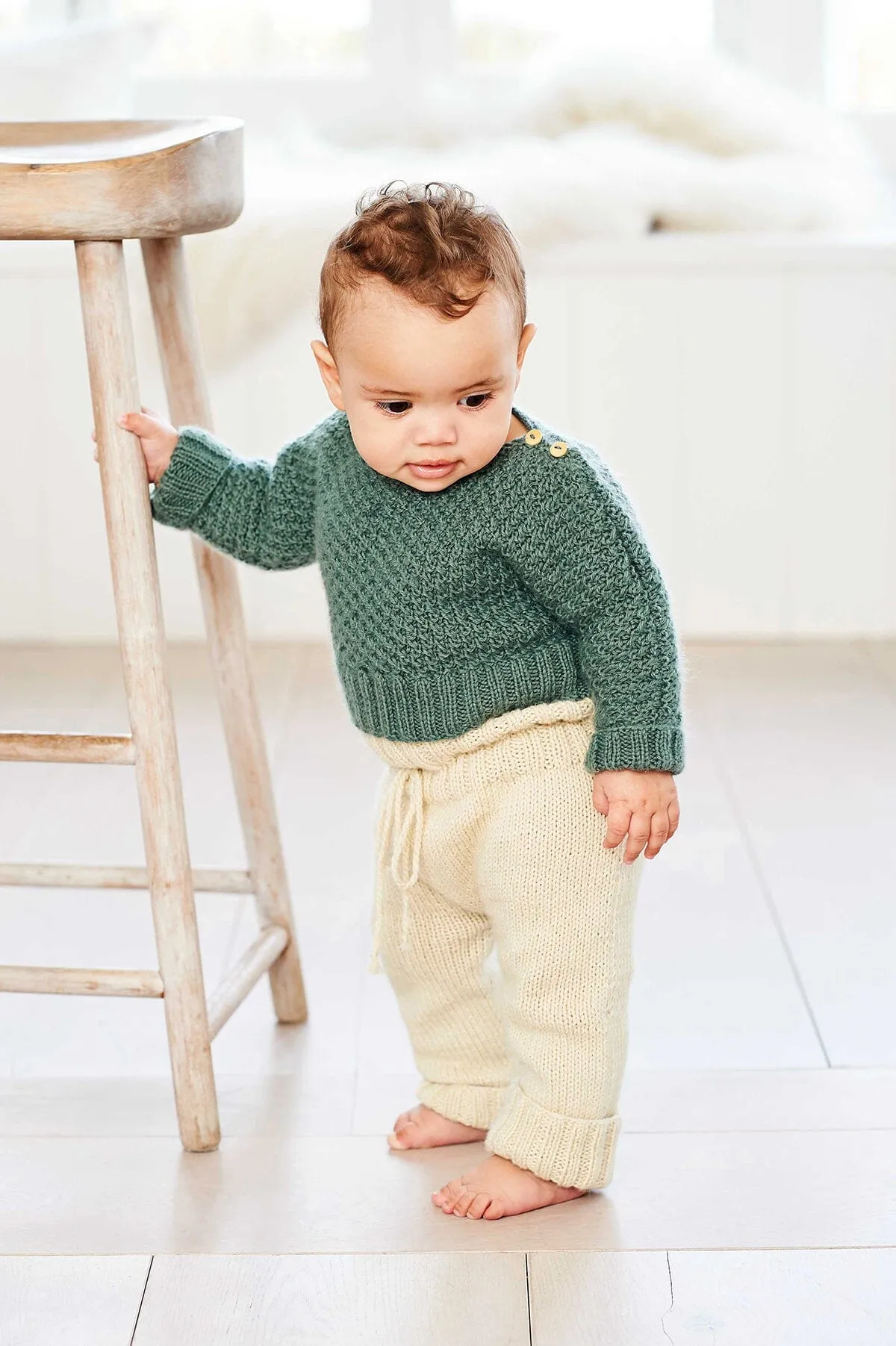 1041 Rico Baby Sweater, Leggings, and Hat Pattern Pamphlet