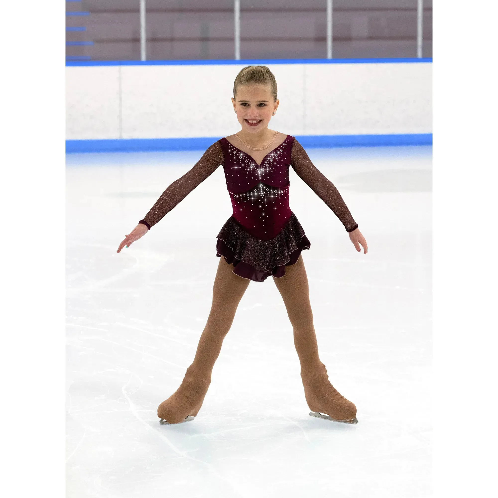 611 Figure Skating Embellishment Dress