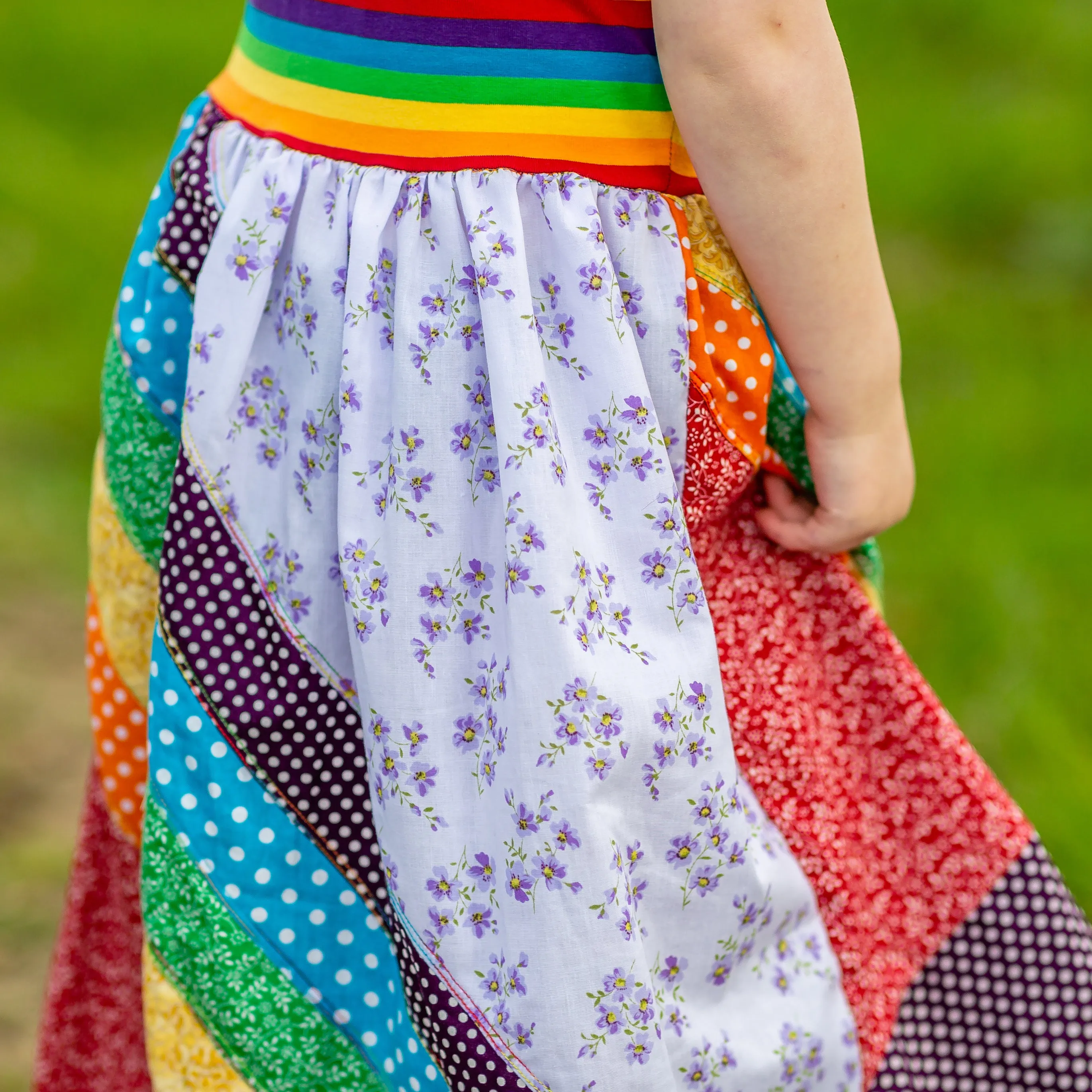 Abby's Rainbow Skirt