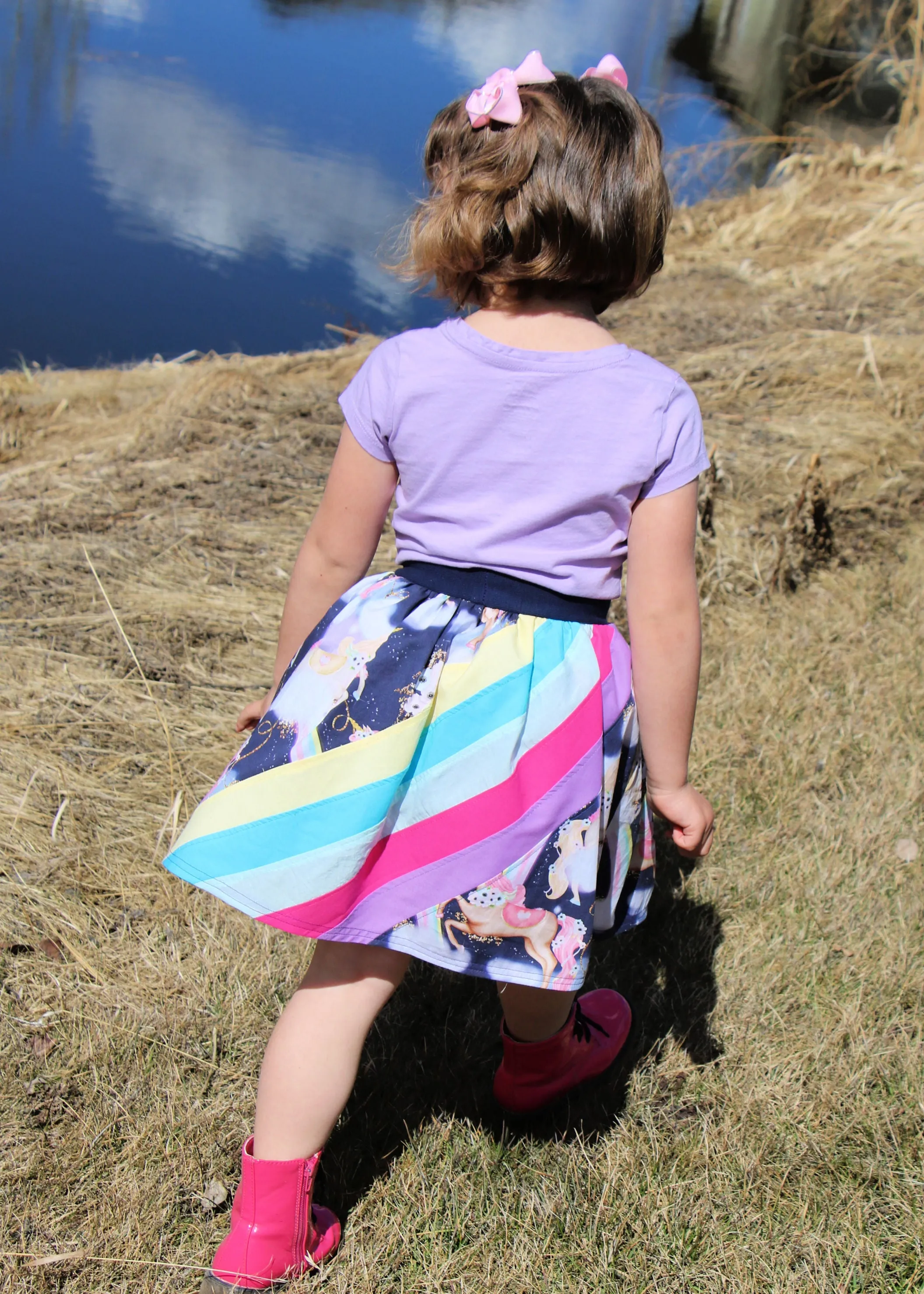 Abby's Rainbow Skirt