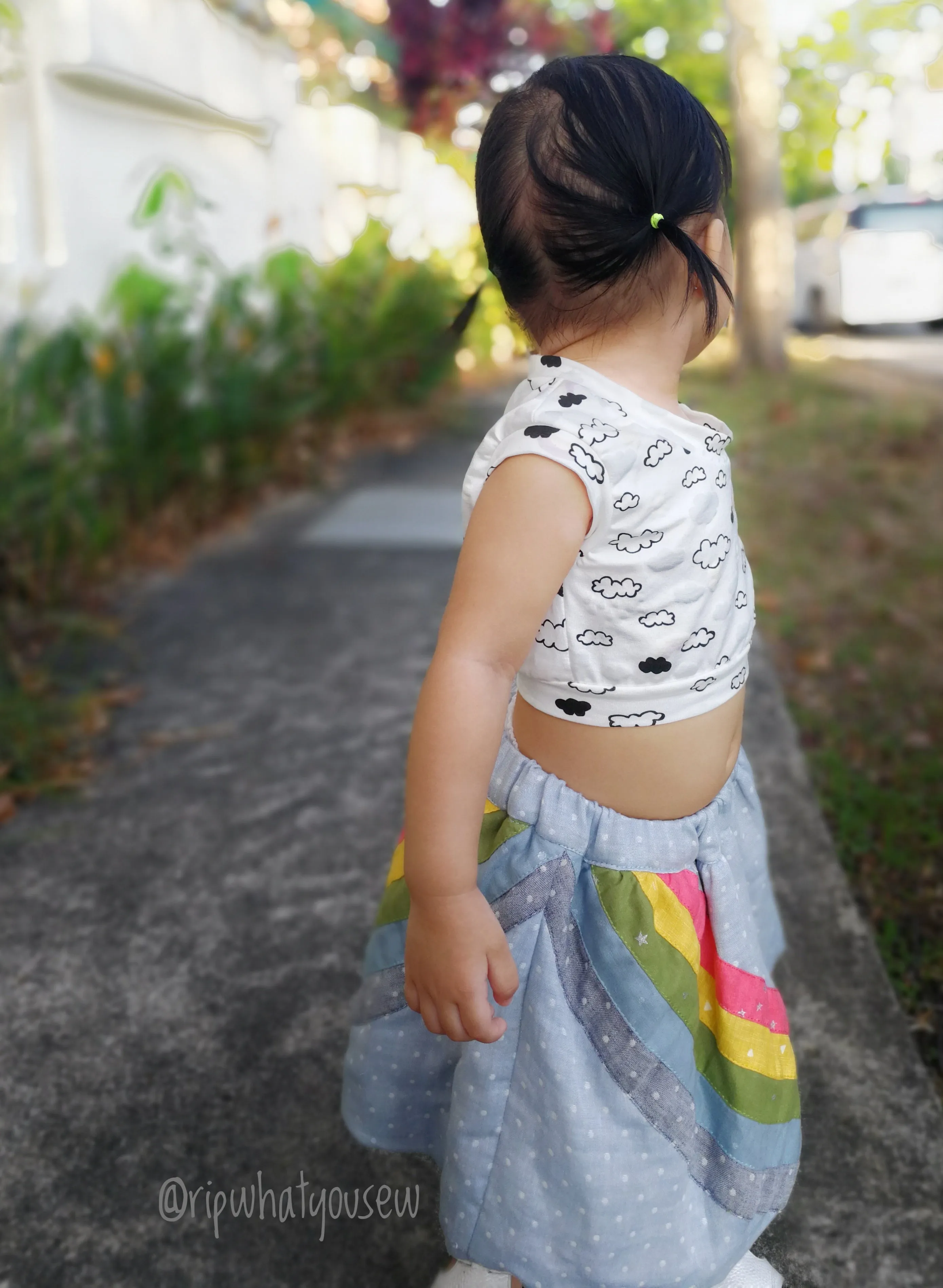 Abby's Rainbow Skirt