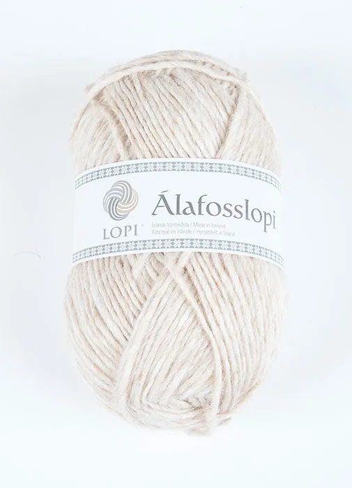 Alafoss Lopi 9972 - ecru heather