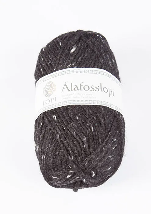 Alafoss Lopi 9975 - black tweed