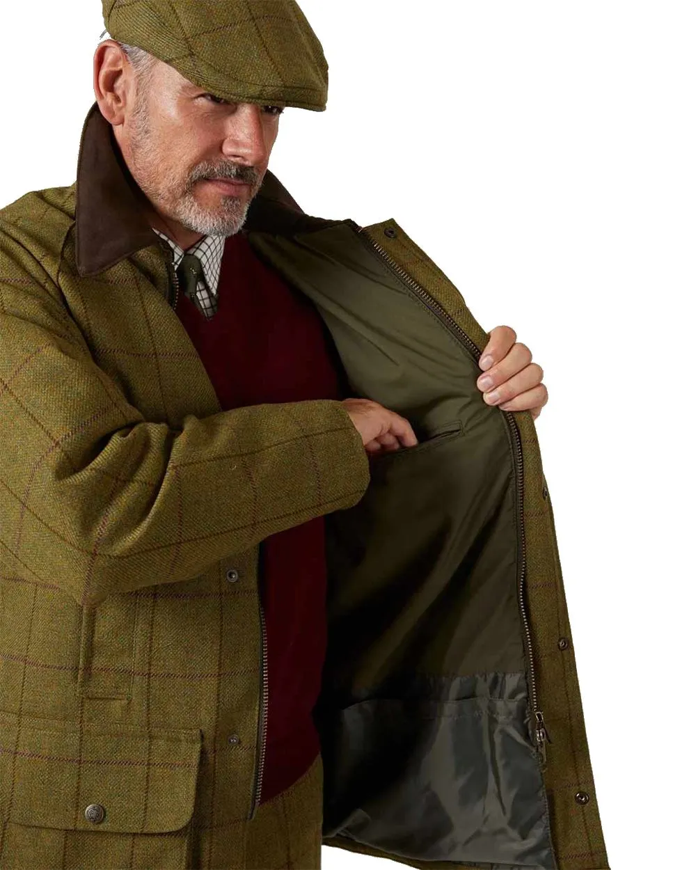 Alan Paine Rutland Waterproof Tweed Shooting Coat