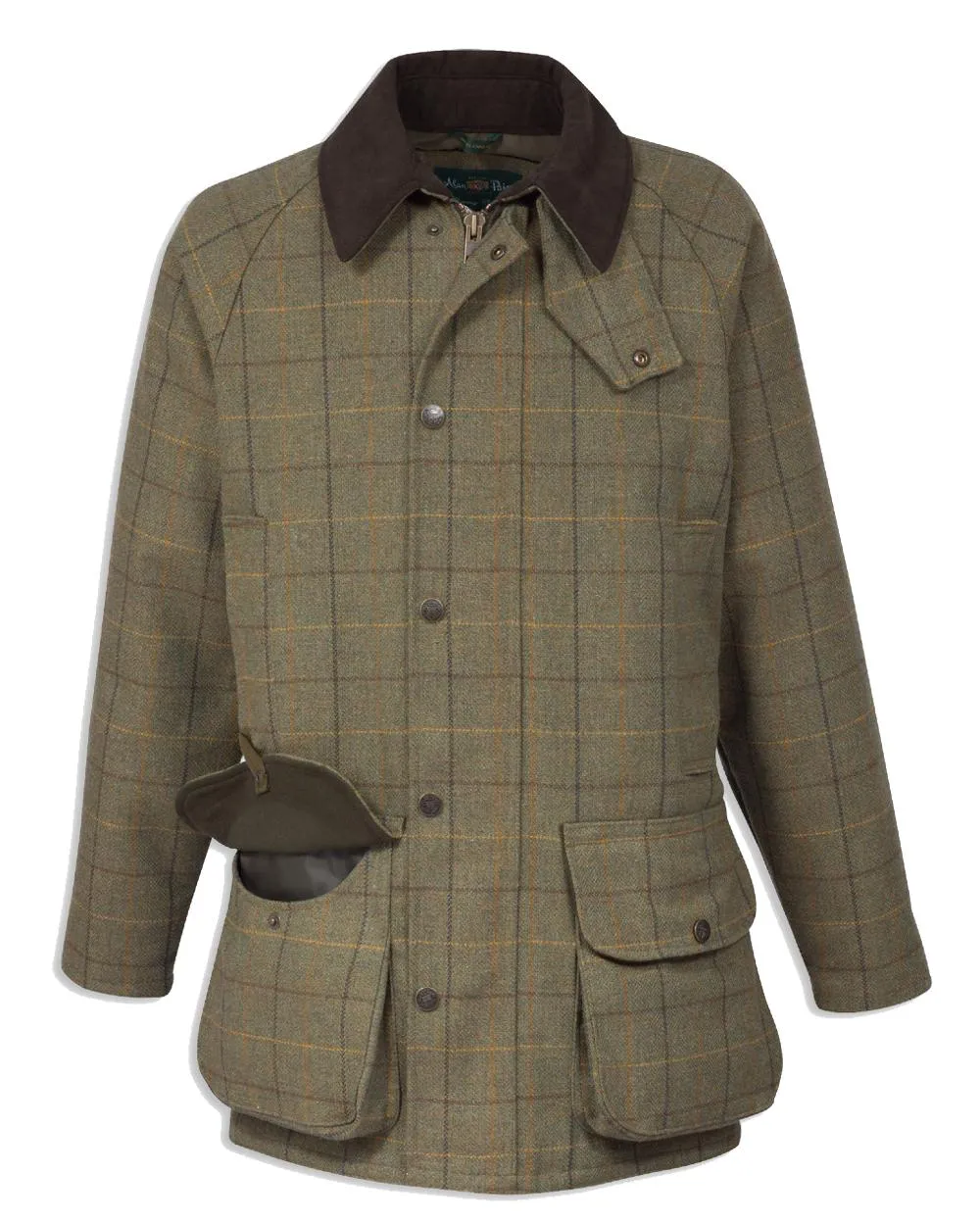 Alan Paine Rutland Waterproof Tweed Shooting Coat