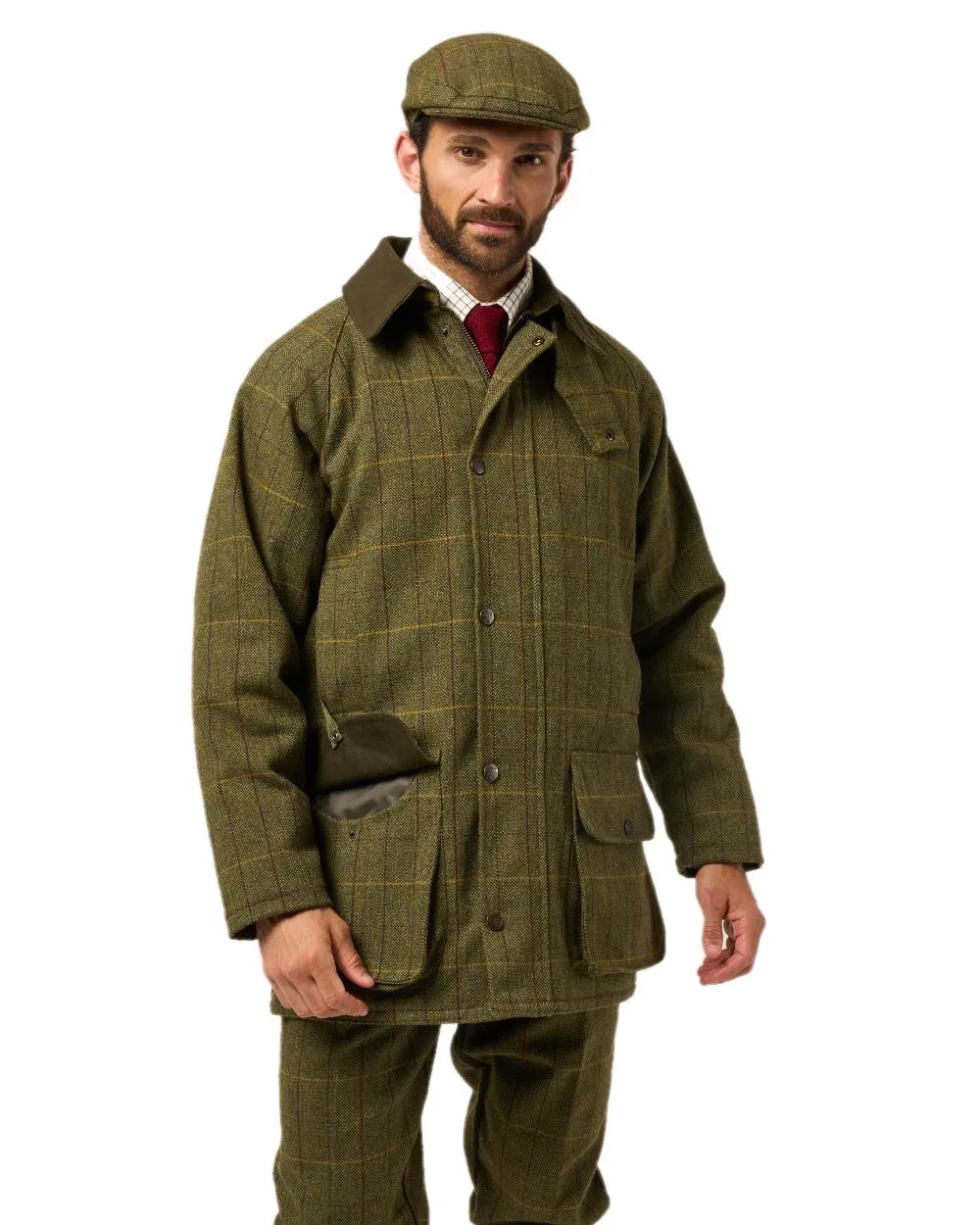 Alan Paine Rutland Waterproof Tweed Shooting Coat