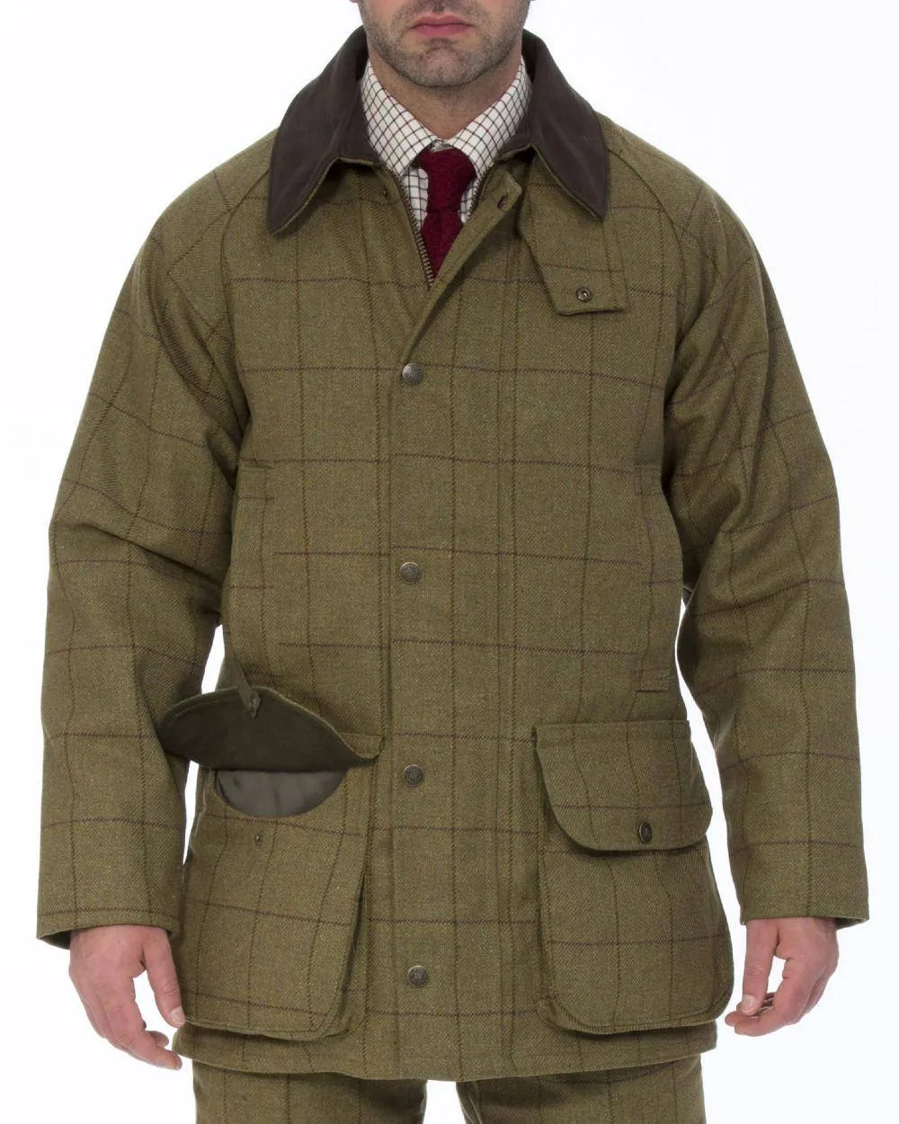 Alan Paine Rutland Waterproof Tweed Shooting Coat