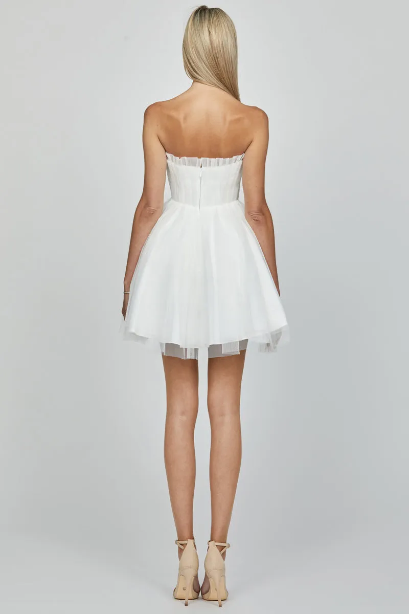 ALONDRA STRAPLESS MINI DRESS