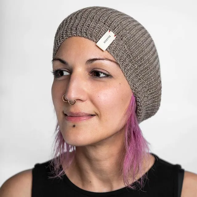 Alpaca Beanies - Taupe Brown