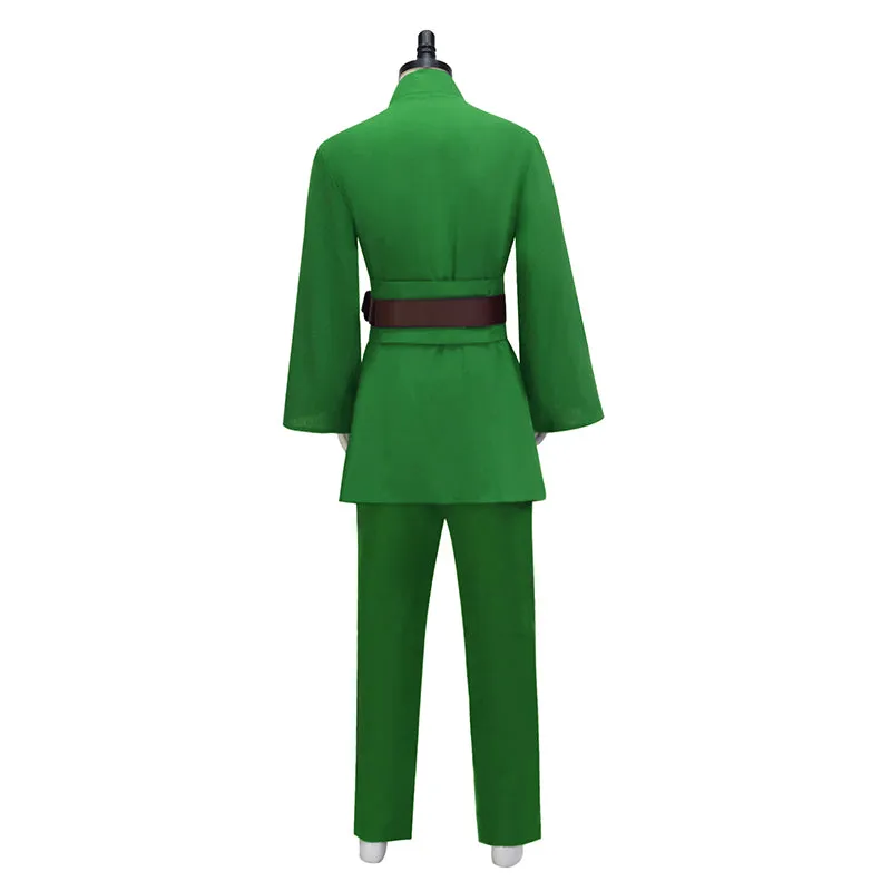 Anakin Green Tunic Suit Star Wars Anakin Skywalker Cosplay Costume Halloween Outfit Becostume