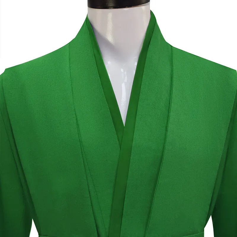 Anakin Green Tunic Suit Star Wars Anakin Skywalker Cosplay Costume Halloween Outfit Becostume