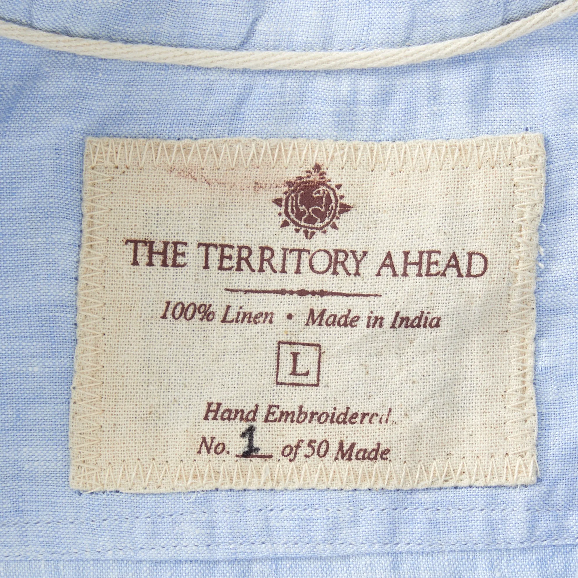 Ancient Roads Embroidered Shirt