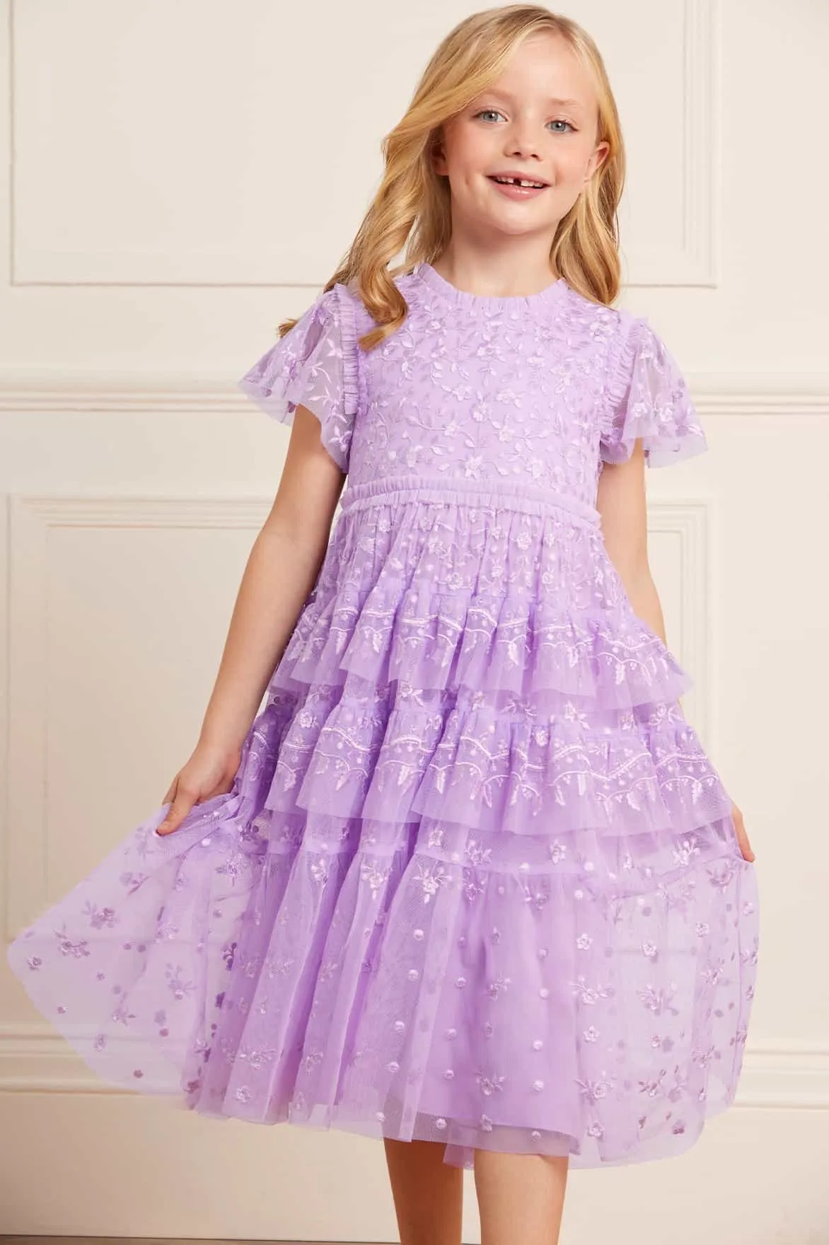 Angelica Lace Kids Dress