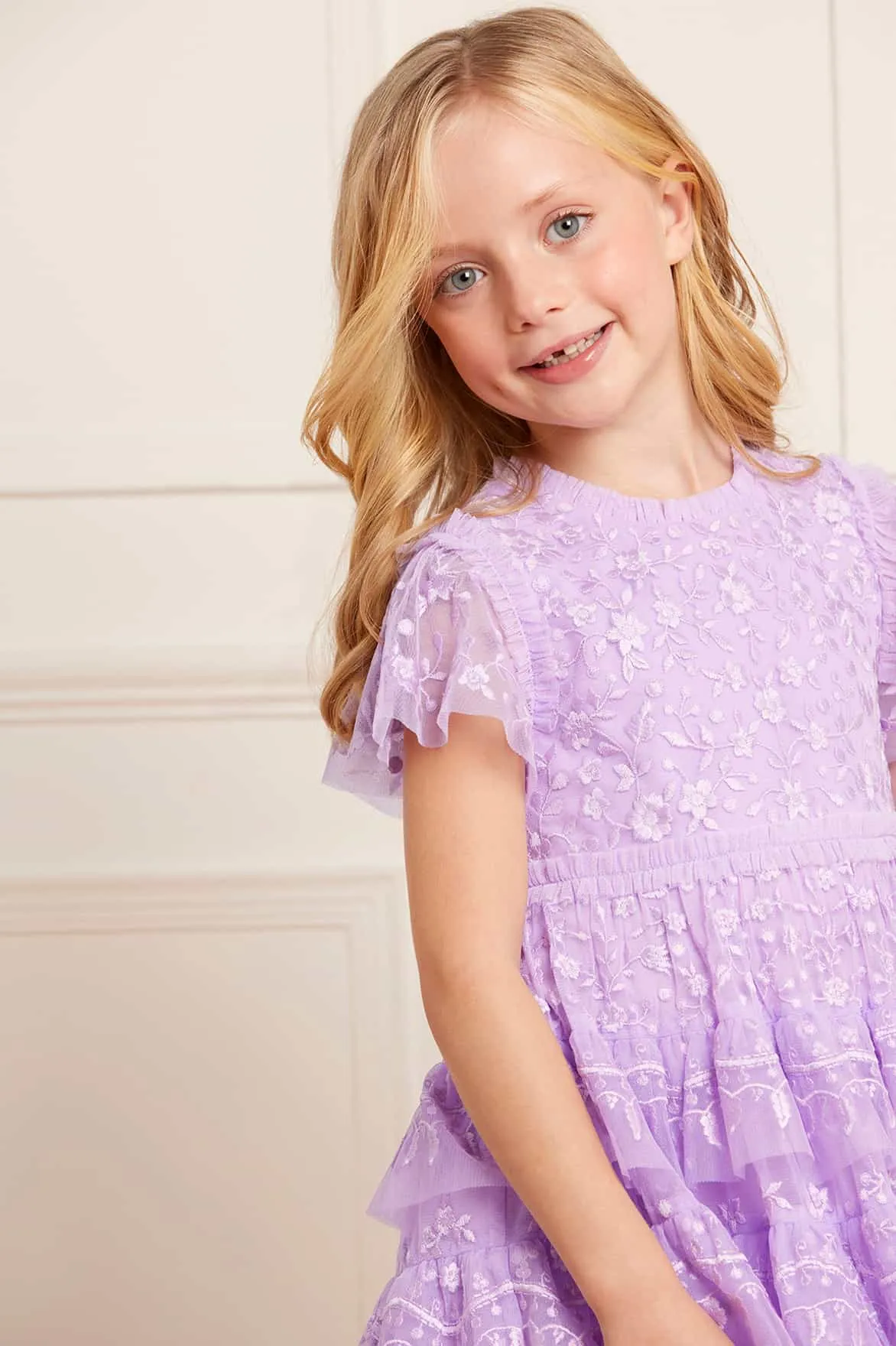 Angelica Lace Kids Dress