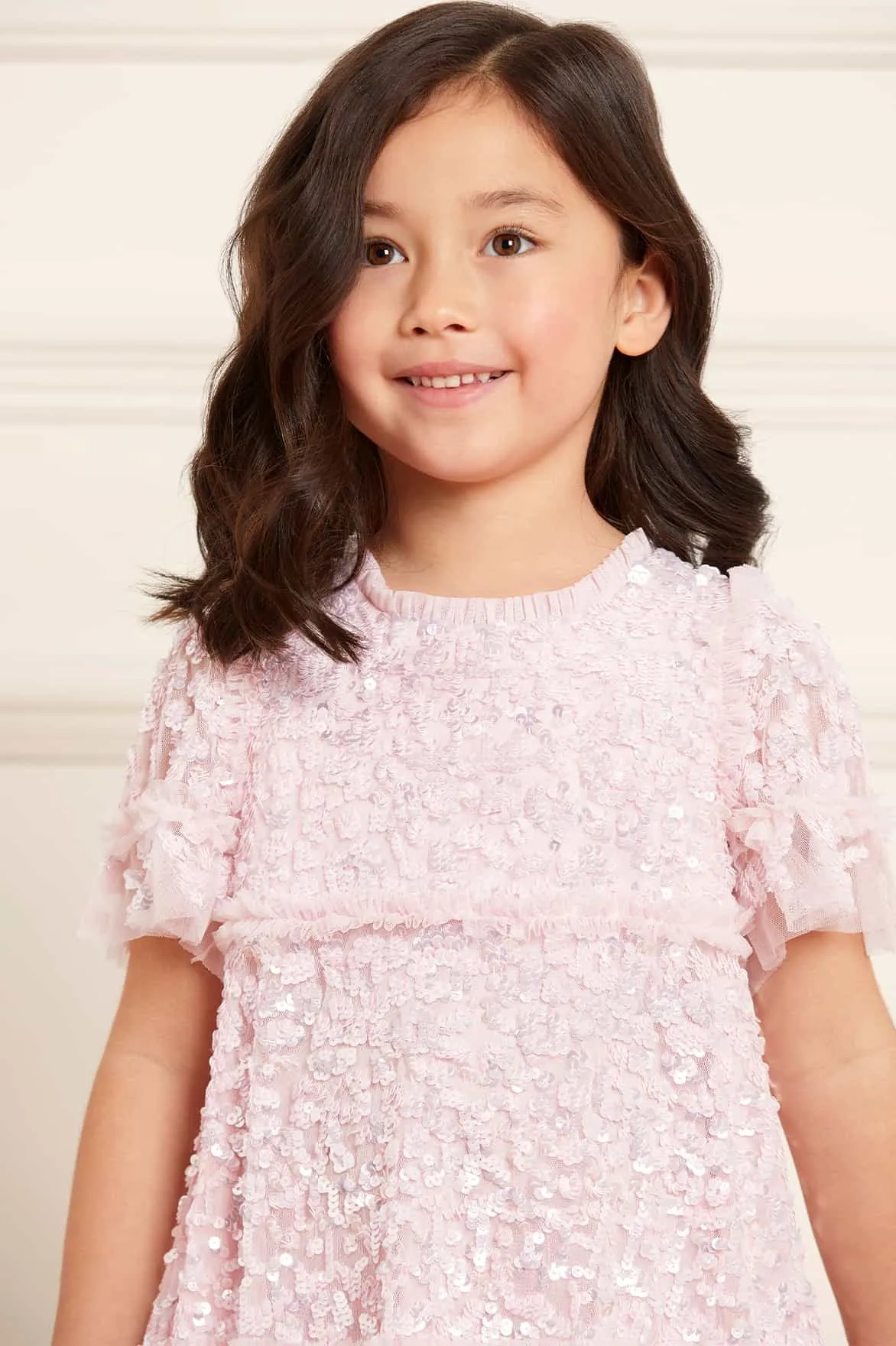 Annie Sequin Short Sleeve Kids Dress