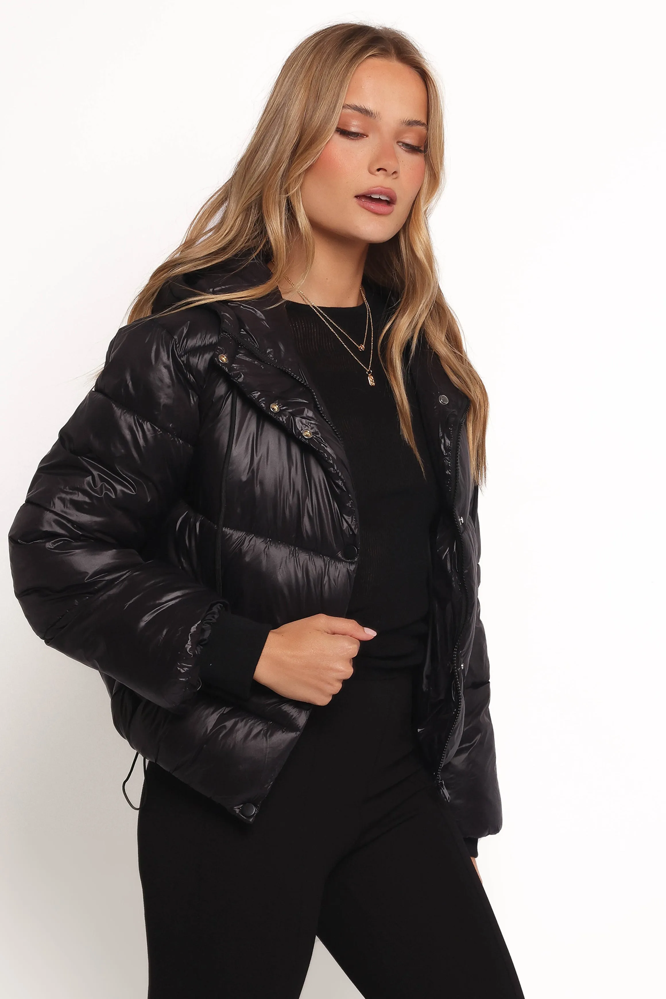 Archie Puffer Jacket - Black