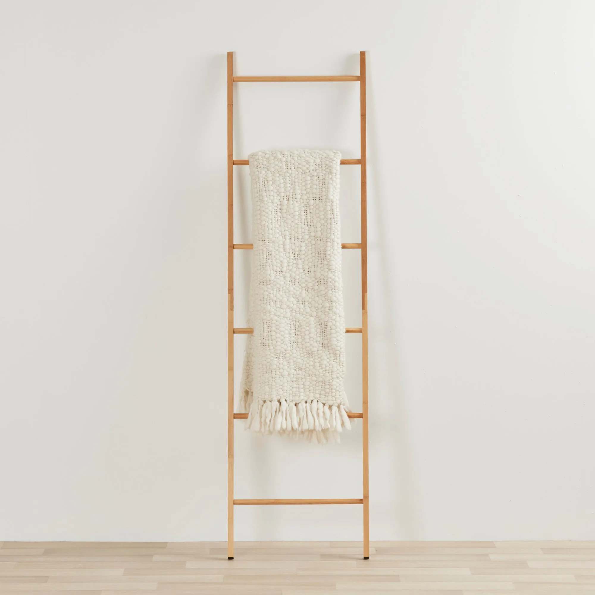 Aura Weave Throw - Ivory