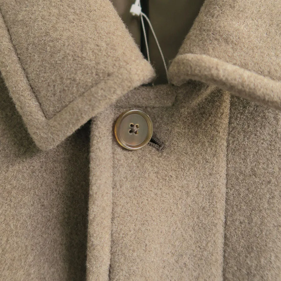 【AURALEE/オーラリー】<br>SUPER FINE WOOL MOSSER SOUTIEN COLLAR COAT <br>A24AC04WM