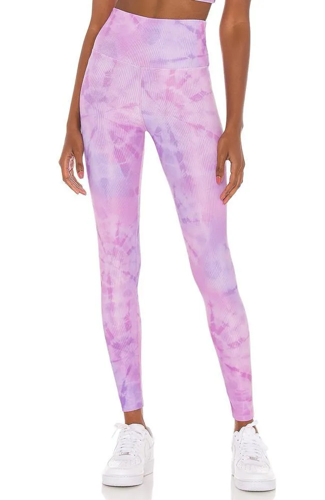 Ayla Lavender Tie Dye Leggings