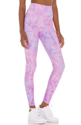 Ayla Lavender Tie Dye Leggings