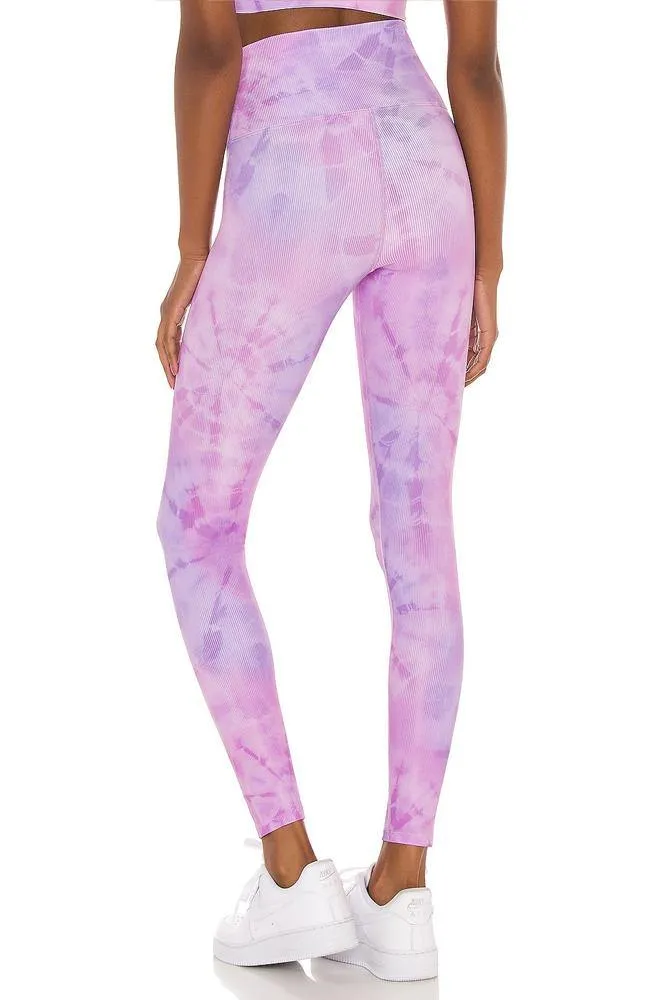 Ayla Lavender Tie Dye Leggings