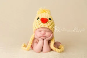 Baby Chick Peep Hat Yellow