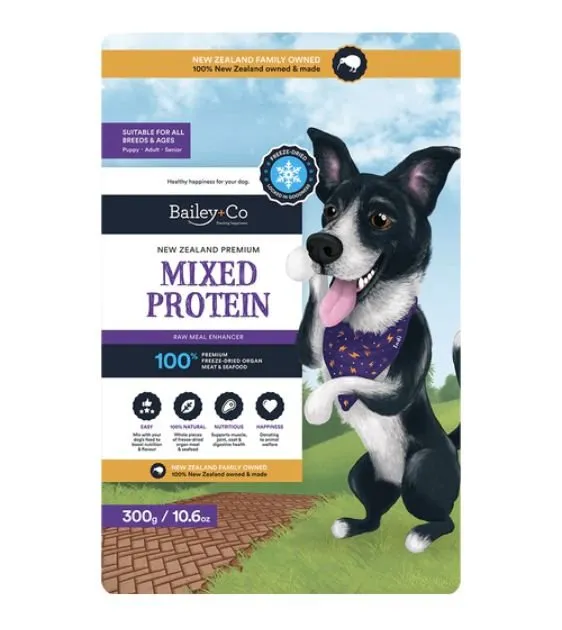 Bailey Co New Zealand Freeze Dried Meal Enhancer (Mixed Protein)