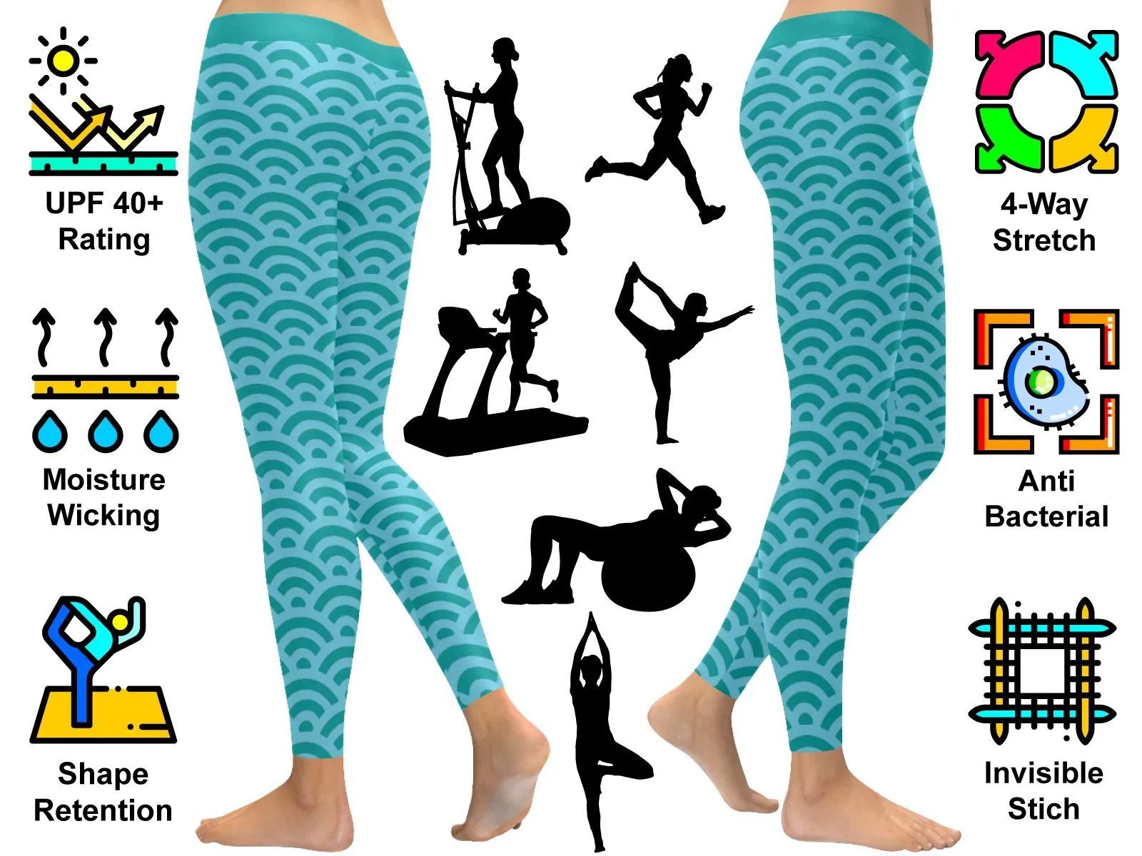 Be Still And Know Funny Christian Jesus Faith Upf40  Womens Leggings - Christian Leggings For Women