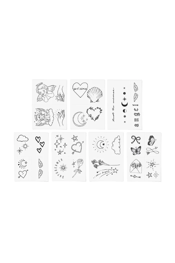 Best Sellers Temporary Tattoo Pack