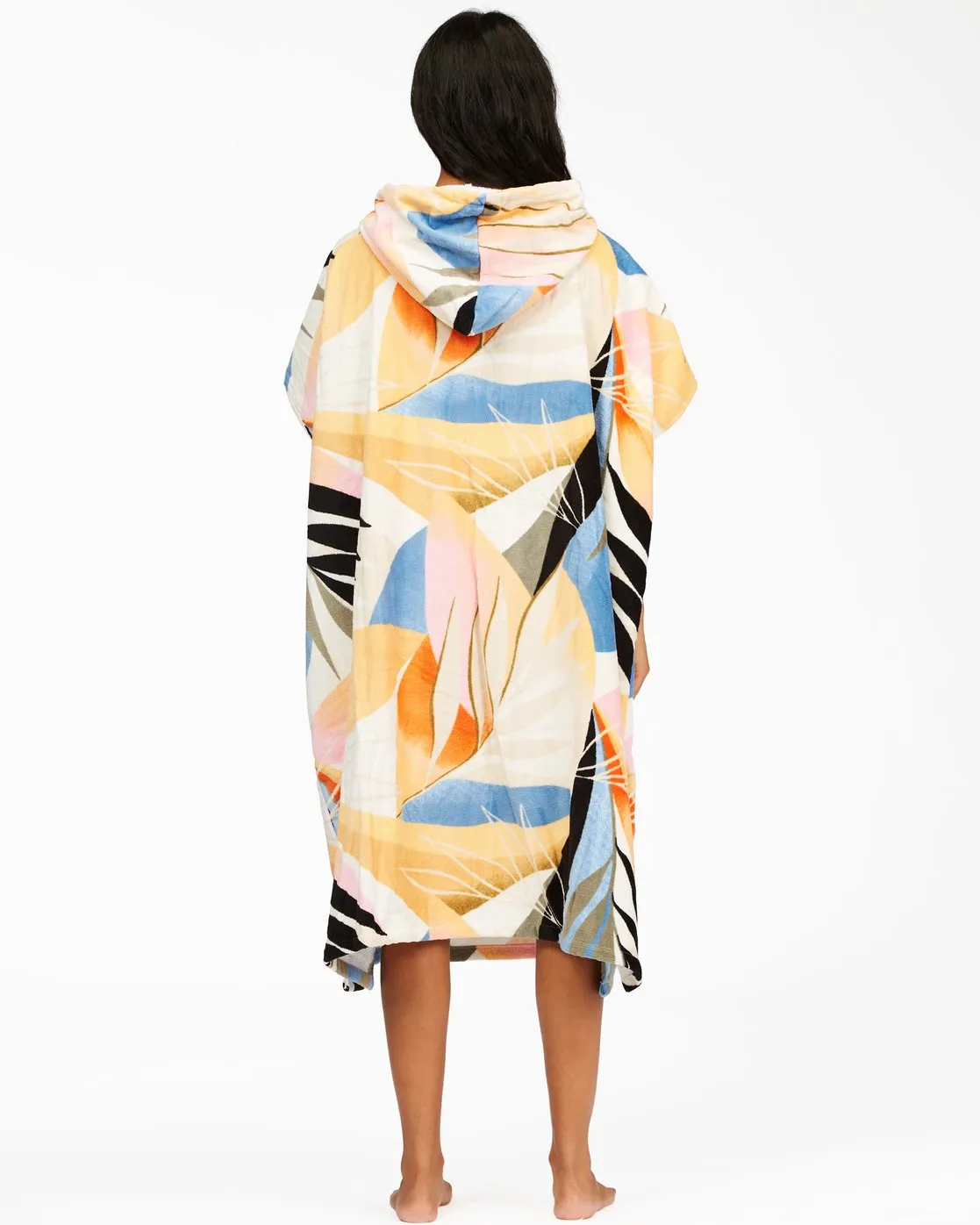 Billabong Wmn's Hooded Towel Poncho-Heat Wave