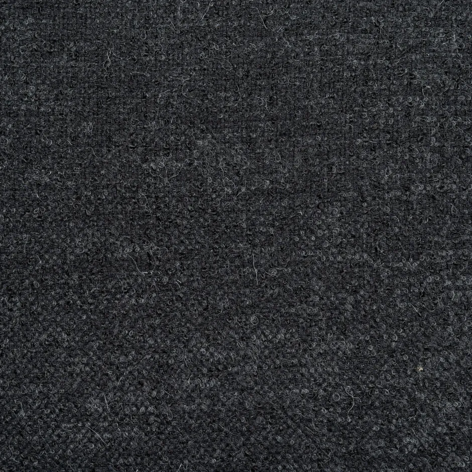 Black Knitted Pure Wool