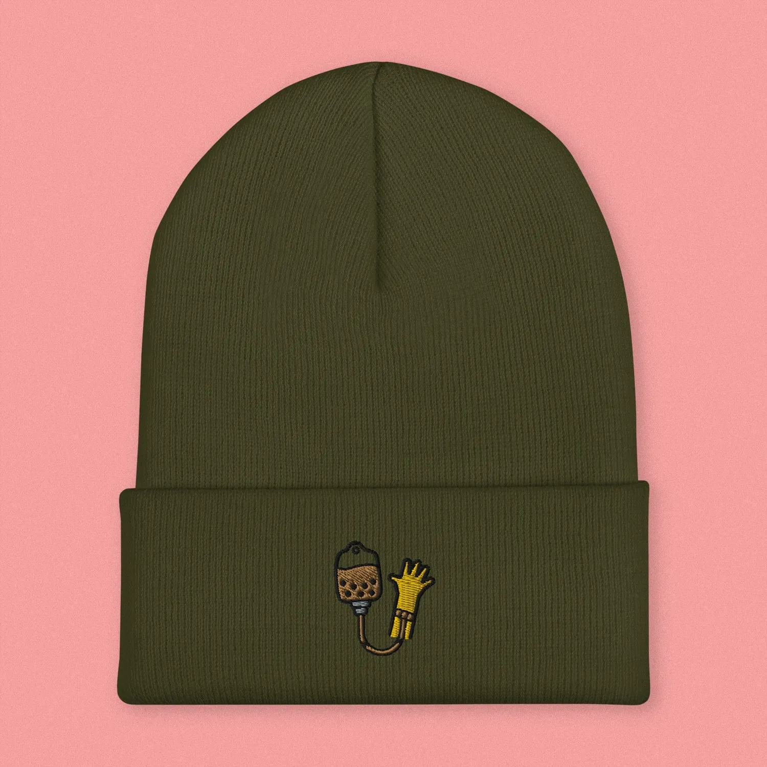 Boba IV Embroidered Beanie