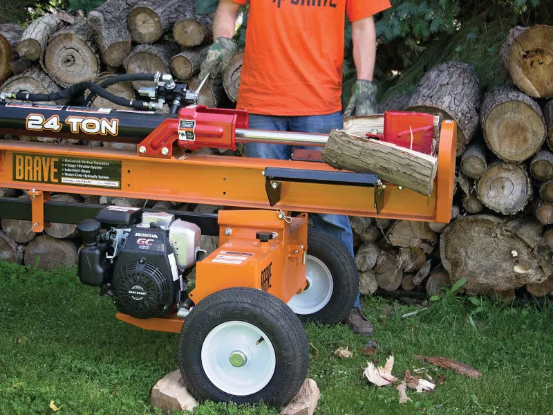 Brave Pro 24 Ton Vertical / Horizontal Log Splitter (VH1724GC)