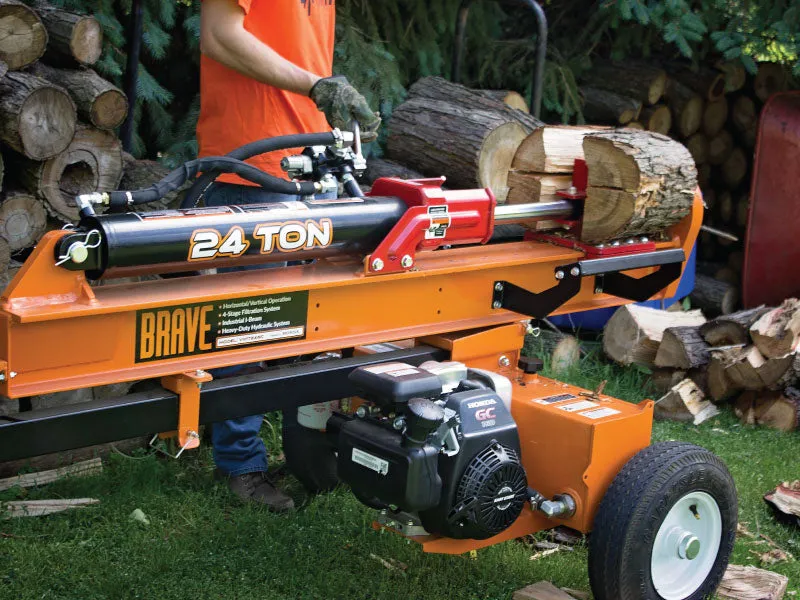 Brave Pro 24 Ton Vertical / Horizontal Log Splitter (VH1724GC)