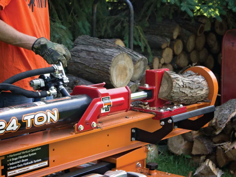 Brave Pro 24 Ton Vertical / Horizontal Log Splitter (VH1724GC)