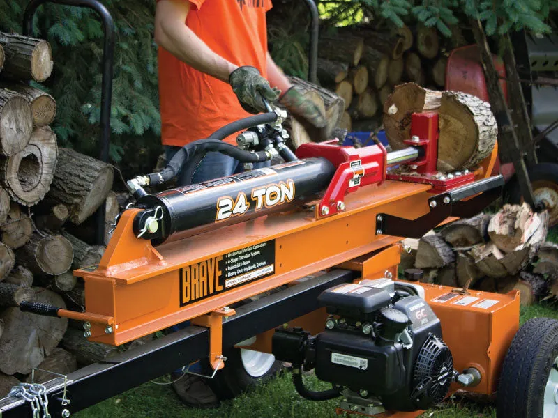 Brave Pro 24 Ton Vertical / Horizontal Log Splitter (VH1724GC)