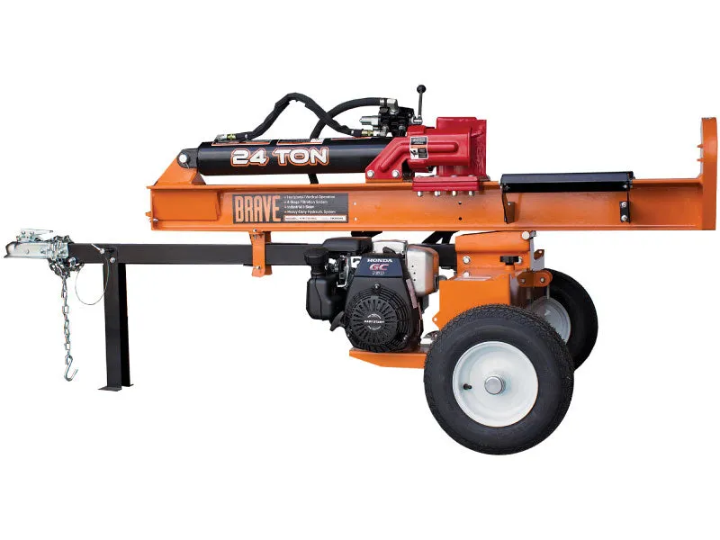 Brave Pro 24 Ton Vertical / Horizontal Log Splitter (VH1724GC)