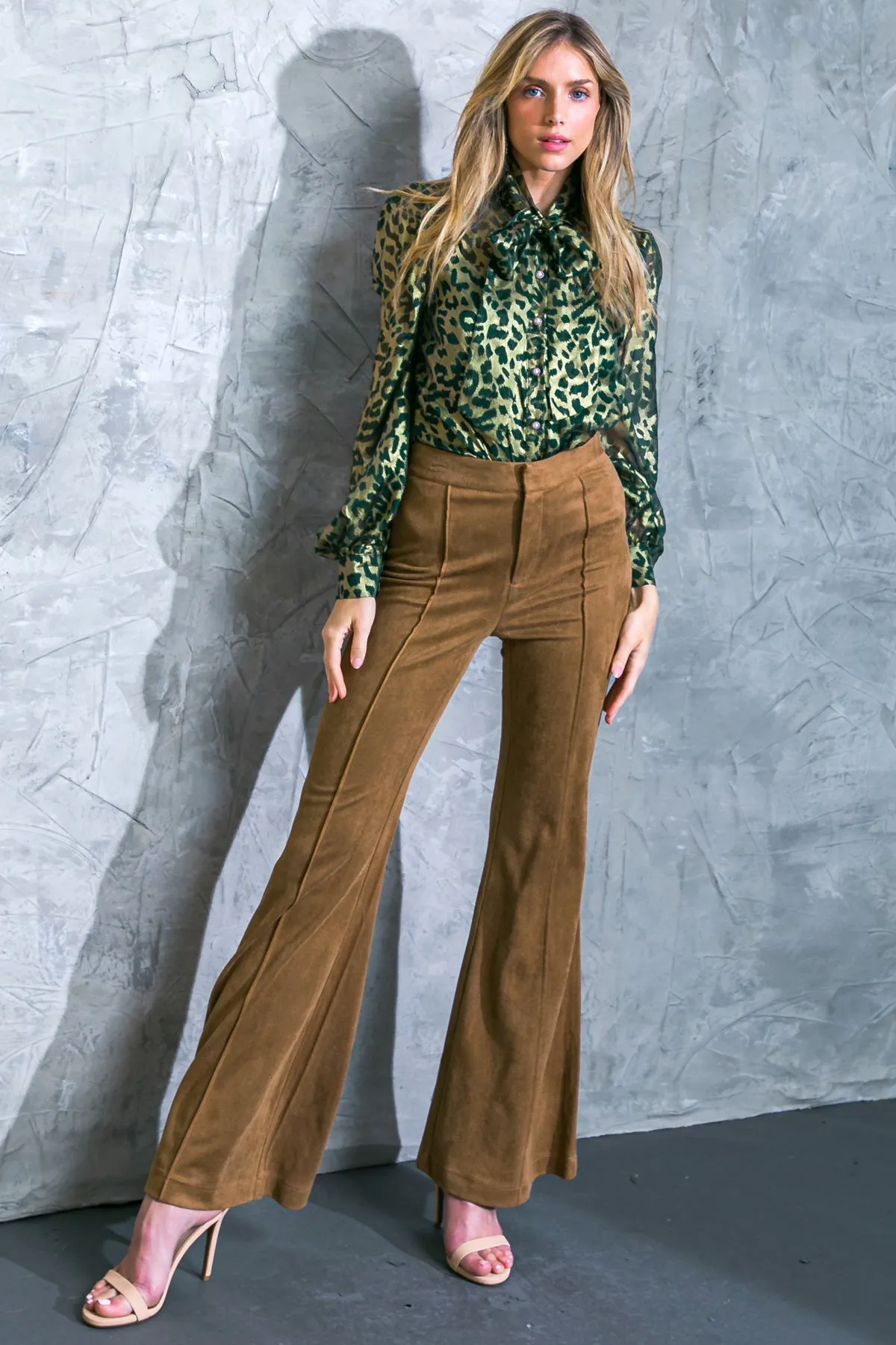 BREEZY BEAUTY SUEDE PANTS