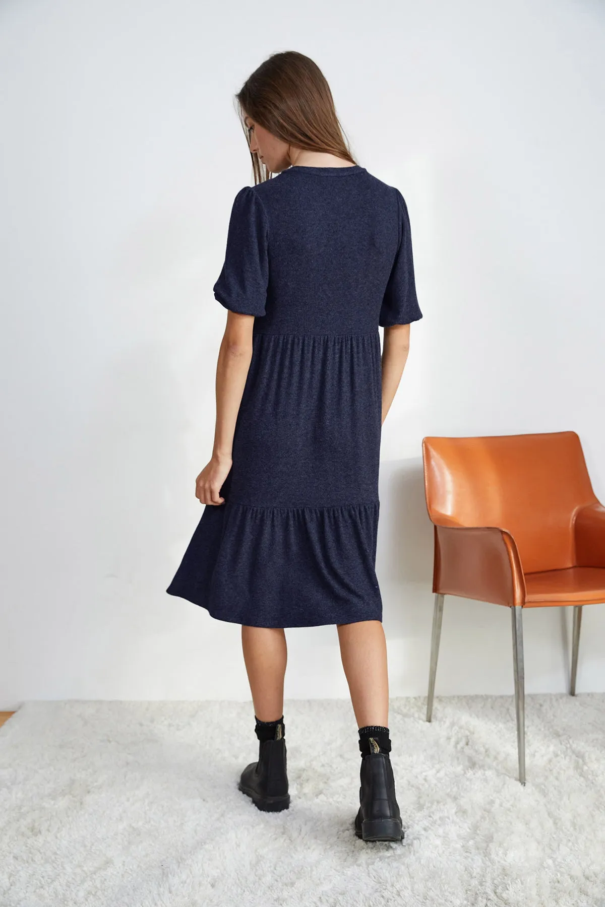 BRIE PUFF SLEEVE DRESS