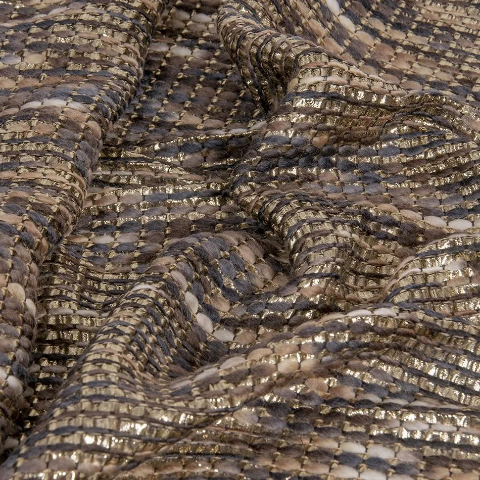 Brown and Gold Bouclé 220