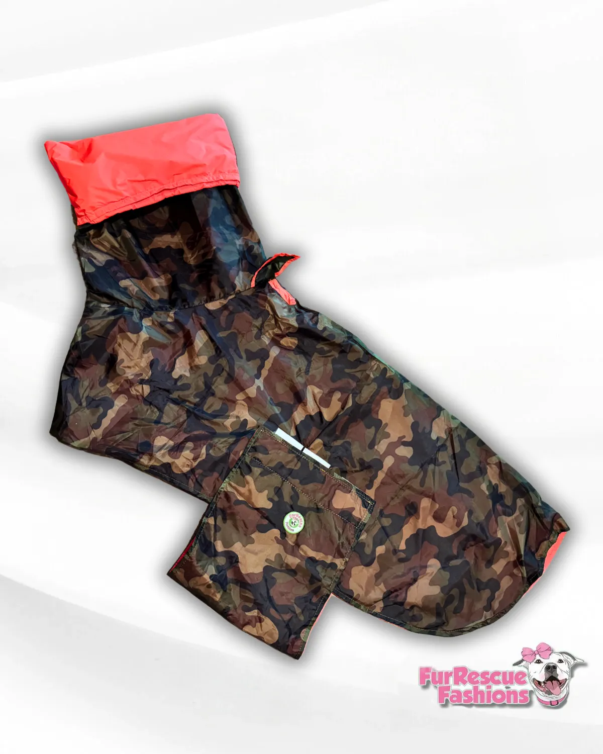 Camo Rain Poncho