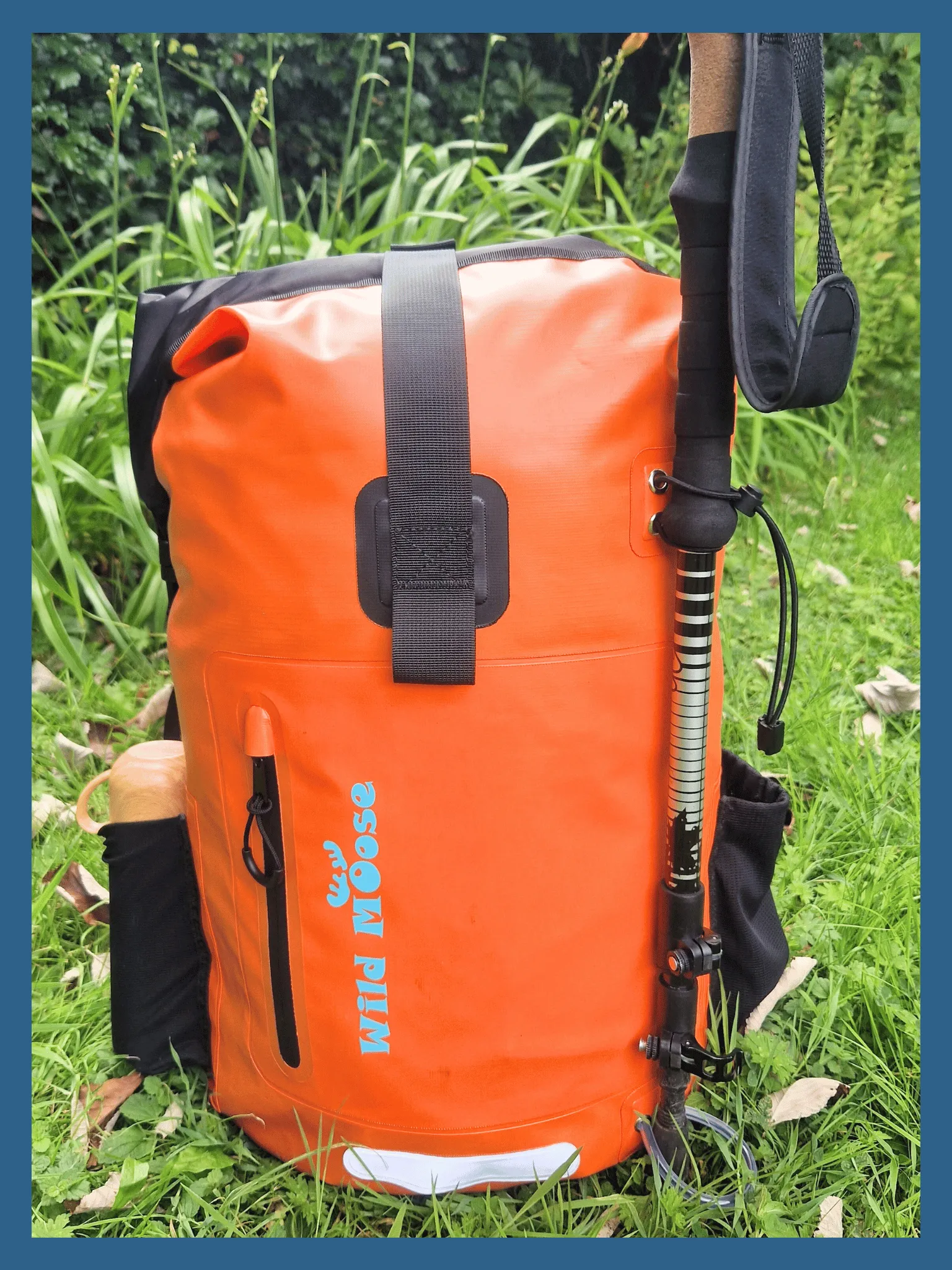 Caribou waterproof backpack     45L - flame orange