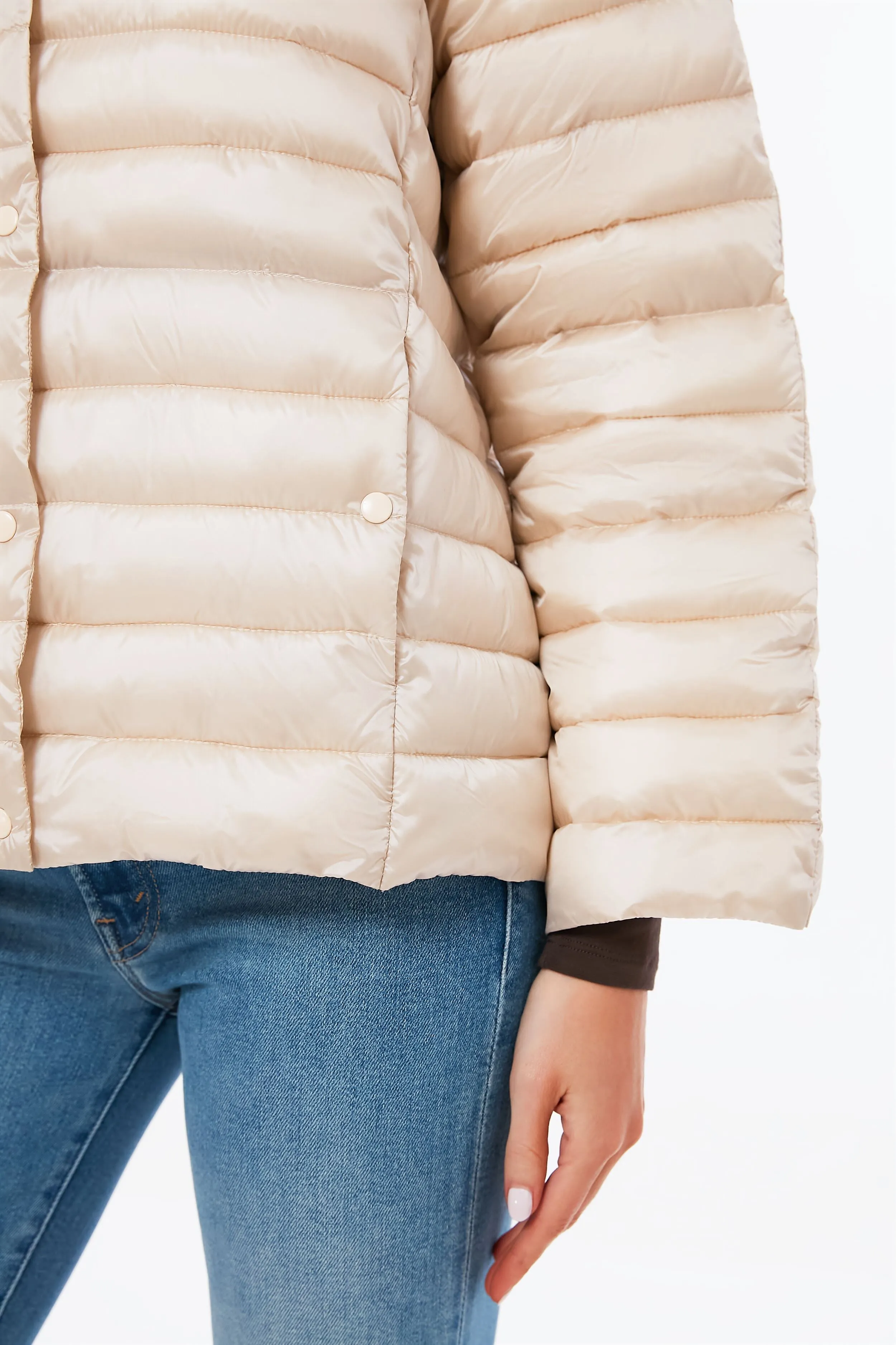 Champagne Puffer Jacket