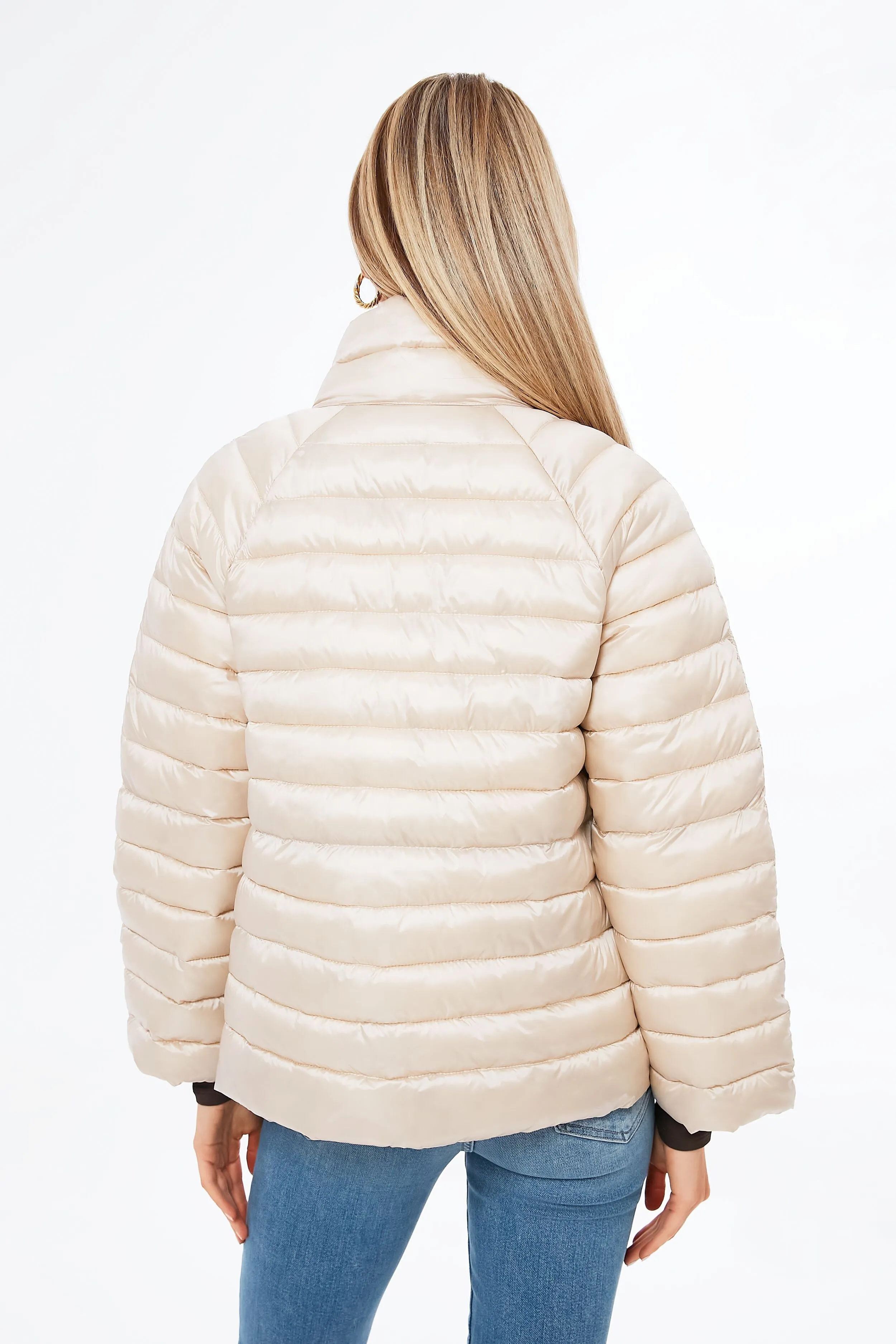 Champagne Puffer Jacket