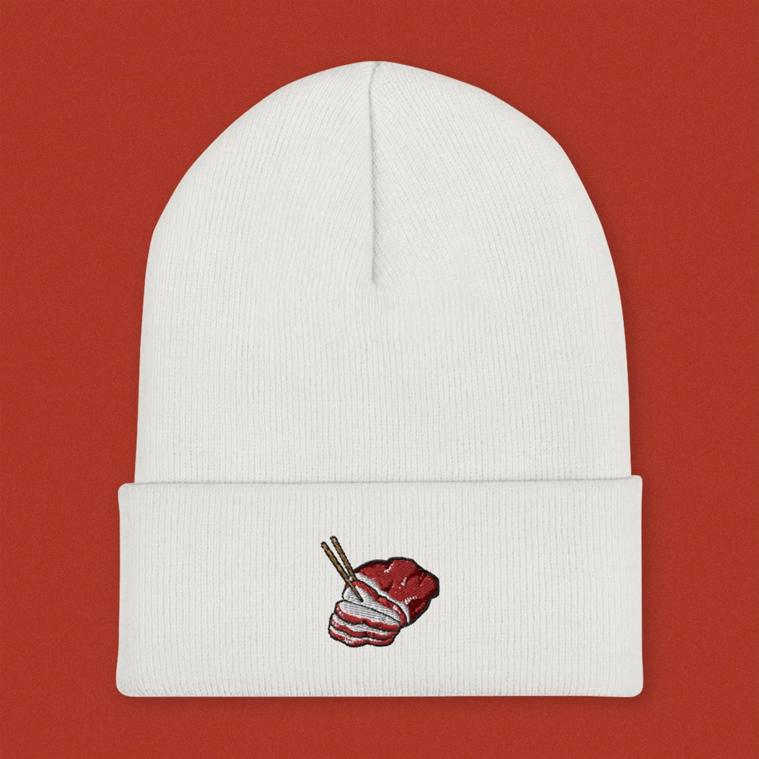 Char Siu Embroidered Beanie