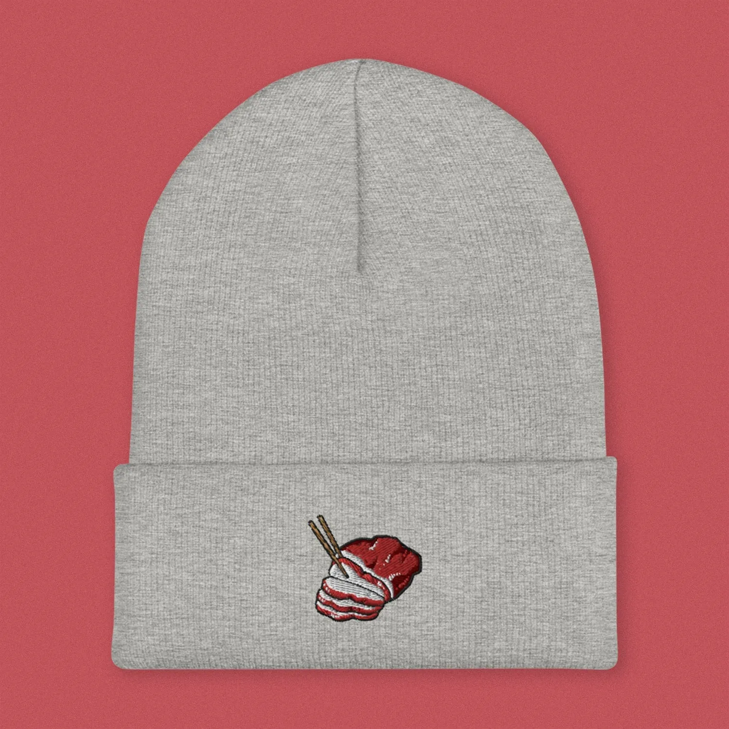 Char Siu Embroidered Beanie