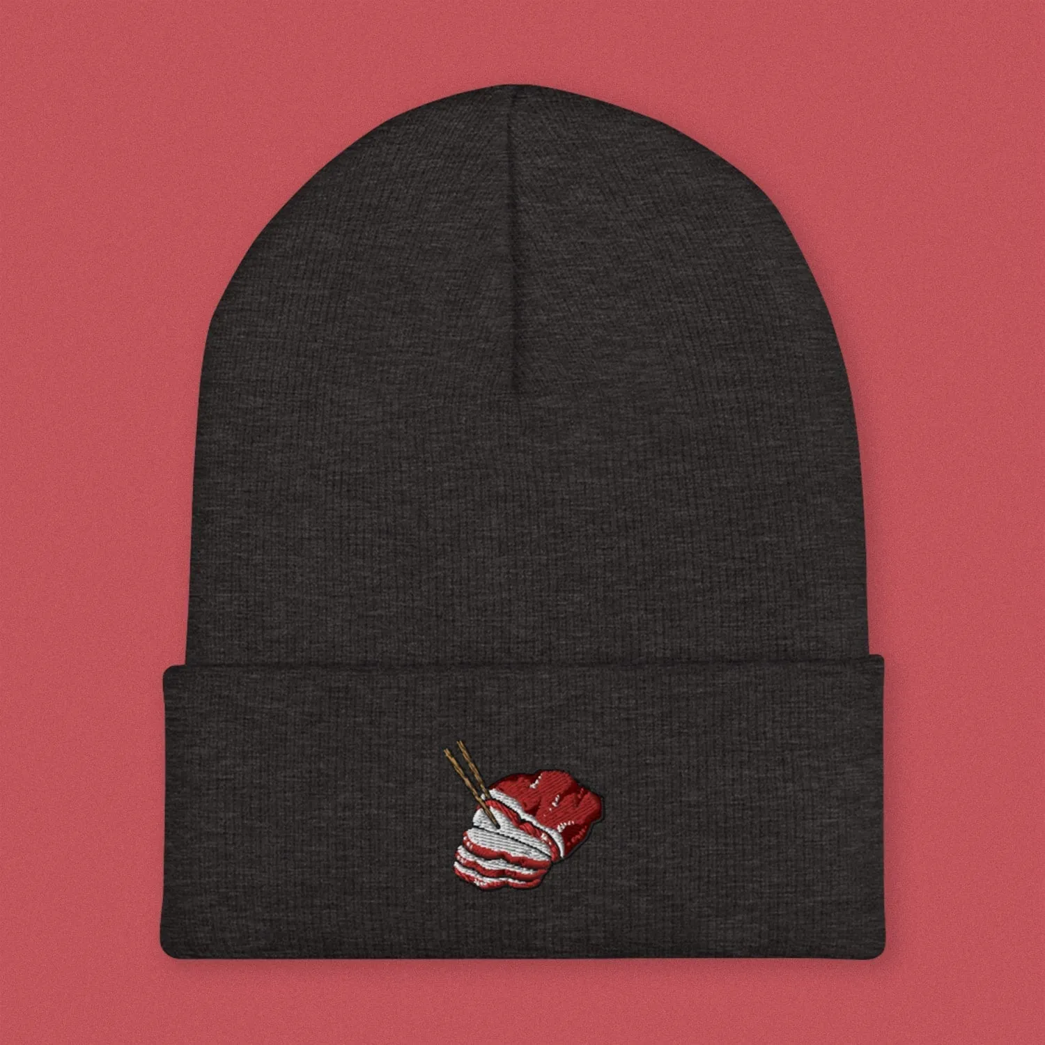 Char Siu Embroidered Beanie