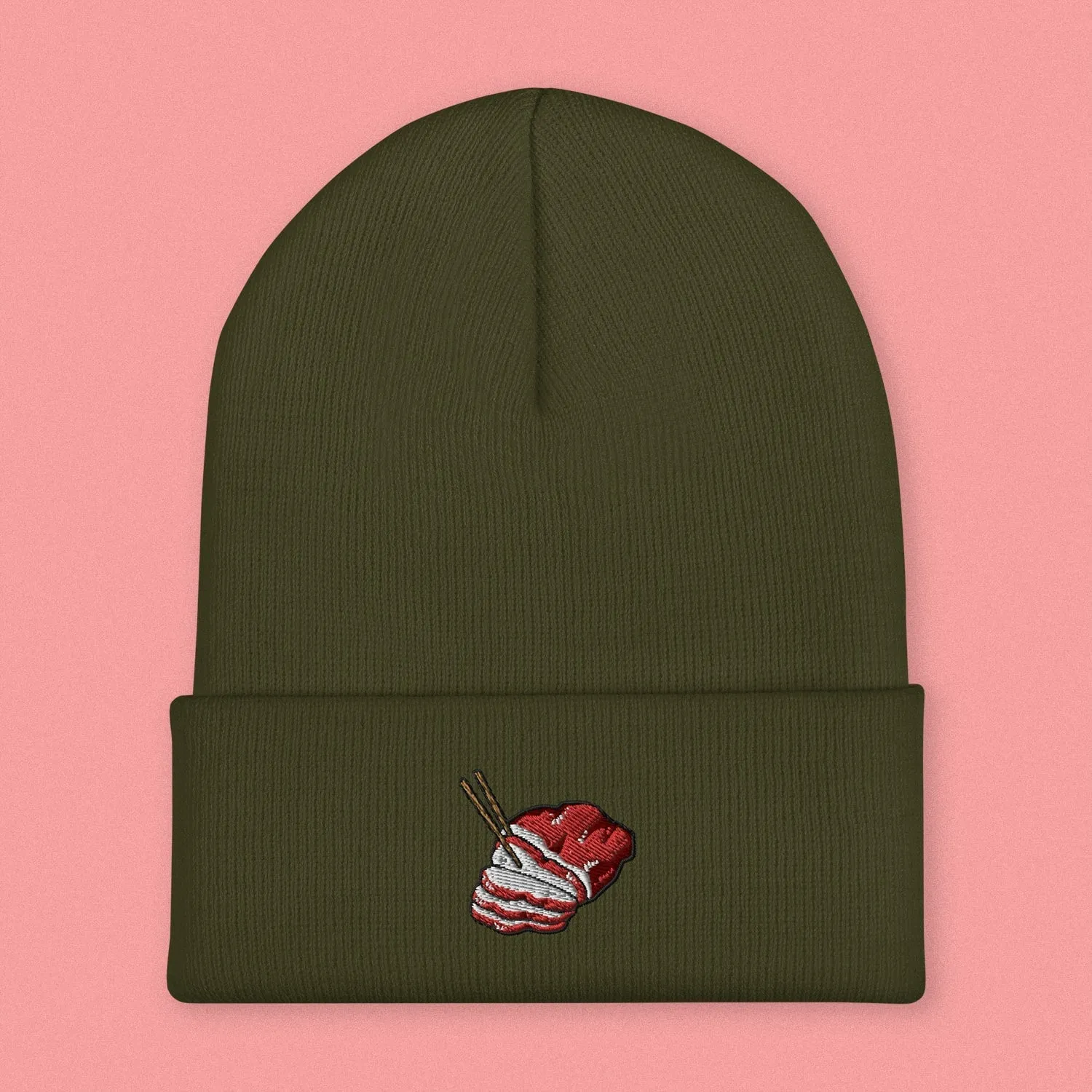 Char Siu Embroidered Beanie