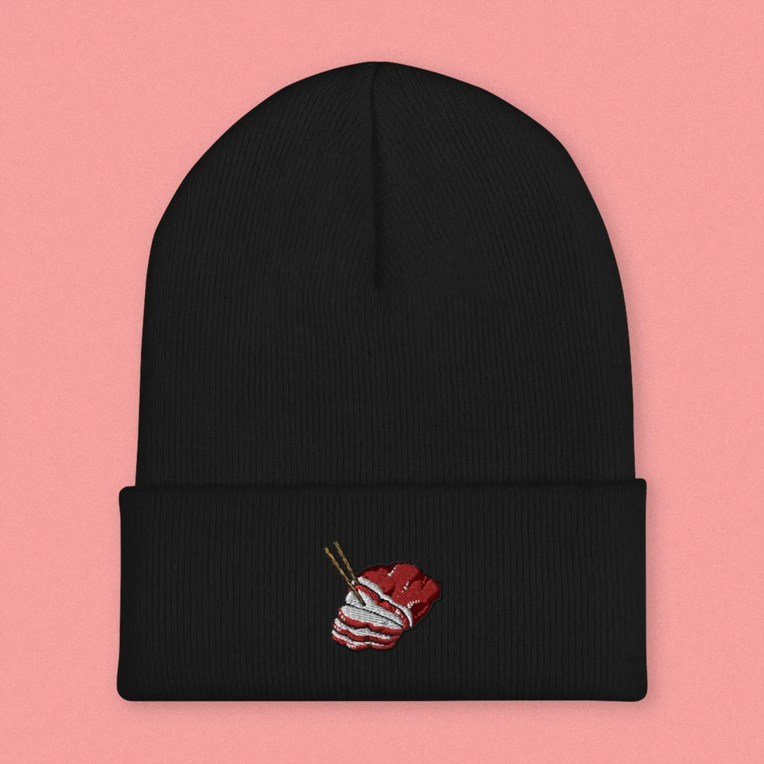 Char Siu Embroidered Beanie